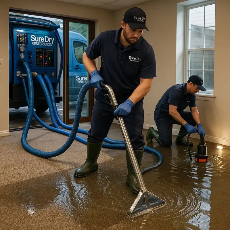 Water Extraction and Removal process in Pelham, NH